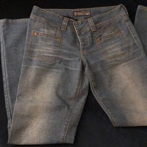 Joes bootleg faded jeans